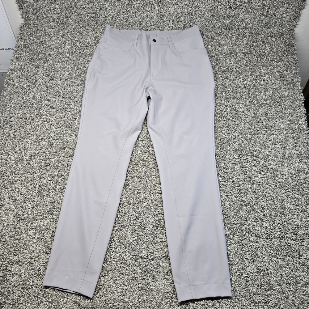 State and liberty athletic fit stretch tech chino pants Men Size 36x31 Gray